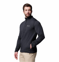 Columbia Essential Hike Grid Fleece Full Zip férfi pulóver XL / fekete