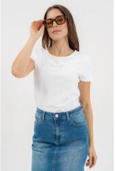 BUDMIL Karcsúsított póló nyomott mintával Női XL fehér (5996408911831)