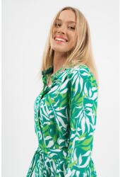 BUDMIL Hosszú ingruha Női XXL zöld mintás (5996408906080)