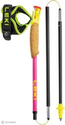 LEKI Ultratrail FX. One Superlite túrabot, neonpink/neonyellow/naturalcarbon (125 cm)