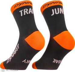 Dynafit TRAIL MID SK zoknik, black out/ultra orange (EU 39-42)