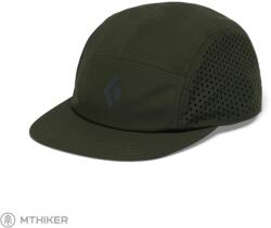 Black Diamond 5 paneles szintetikus sapka, sötét moha/antracit ikon logóval