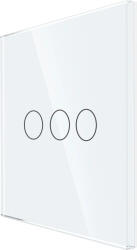 Luxion Telecomanda cu Touch Screen si 3 Canale RF433 LUXION, Alb, LX-W1-WL3G-W (lx-w1-wl3g-w) - cel