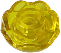 LEGO® Alkatrészek (Pick a Brick) Átlátszó sárga bazsarózsa virág 6550817 (6550817)