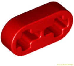 LEGO® Alkatrészek (Pick a Brick) Piros 1X2 Lapos Technic Csatlakozóelem 4186678 (4186678)