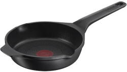 Tefal Tigaie Tefal Robusto, 20 cm, inductie, invelis antiaderent din titan, aluminiu turnat, indicator Thermo-Signal, margini turnare, maner lateral integrat, negru (3168430333840) - forit