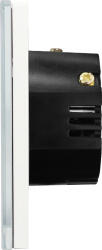 Luxion Intrerupator Triplu Cap Scara cu Touch din Sticla LUXION, Serie A, Alb, LX-MT-A302G-W (LX-MT-A302G-W) - cel