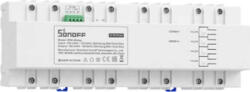 SONOFF Comutator SMART Sonoff SPM 4 Relay - Modul Releu cu 4 Canale, Functie de Masurare a Puterii, Alb (SPM-4RELAY)