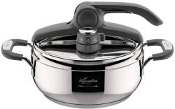 Lagostina Lagostina Briosa Oala sub presiune LagoeasyUp din otel inoxidabil 18/10 cu deschidere usoara, baza Lagofusion si supapa cu doua presiuni, oala sub presiune pentru inductie si gaz, capacitate 3, 5 l (0