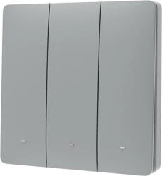 Luxion Telecomanda Tripla Tip Comutator, Auto-Alimentata LUXION, Gri (LX-QR301GY)