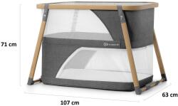 KinderKraft SOFI бебешка кошара KKLSOFIGRY0000 (KKLSOFIGRY0000) - xmall