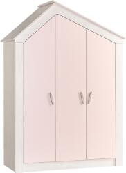 Carmen Трикрилен детски гардероб pink house (3575087)