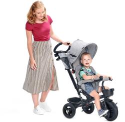 KinderKraft AVEO LIGHT GREY триколка KRAVEO00LGR0000 (KRAVEO00LGR0000) - xmall