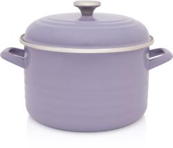 Metalac Oala 6.75l cu capac Standard Wave Lila email/24cm/6.75l/lila pastel (388634)