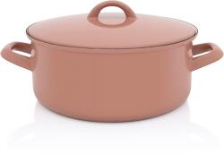 Metalac Cratita 4.75l cu capac Moka email/24cm/4.75l (388878)