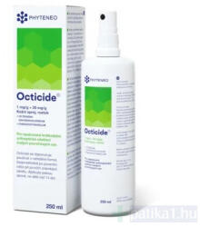  Octicide 1mg/g + 20 mg/g külsőleges oldat 250 ml spray