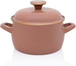 Metalac Oala 2.2l cu capac Moka email/16cm/2.2l (388751)