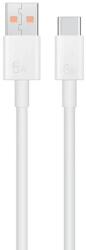 Huawei Оригинален USB-C Кабел за Huawei Super Charge LX04072043 66W 6A 1m, Бял (Bulk) (04072004)