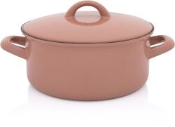 Metalac Cratita 2.75l cu capac Moka email/20cm/2.75l (388877)