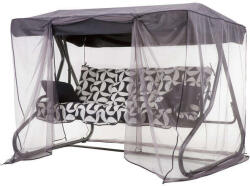 Patio Bahama hintaágy fekete fehér +szúnyogháló (5904134948274)