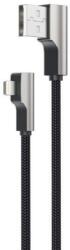 AUKEY Cablu de date Aukey CB-AL04, USB-A male - Lightning male, 2 m, Black (CB-AL01 BLACK OEM)