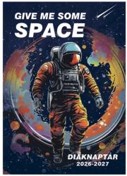 TopTimer Diák zsebkönyv TOPTIMER papírborító B/6 heti 120x170mm Űrhajós 2026-2027 27D100J-00H (27D100J-00H)