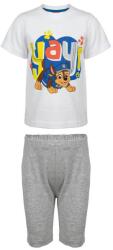 Paw Patrol Gyerek pizsama rövid ujjal, fehér/szürke, 92 cm, pamut, YAY, Paw Patrol (36367)