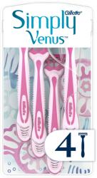 Gillette Venus Gillette Simply Venus 3 Eldobható Női Borotva, 4 db