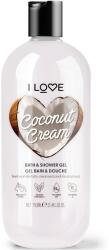 I Love Cosmetics Kókuszkrémes tusfürdő, 750 ml, I LOVE