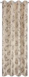 Eurofirany Függöny GLORIA2 140 x 250 cm gyűrűk Eurofirany bézs (460848)