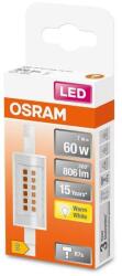 OSRAM Bec LED Osram SLIM LINE, R7s, 7W (60W), 806 lm, lumina calda (2700K), 78mm, O20mm (O5432710)
