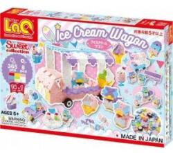 LaQ Ice Cream Wagon Educational Building Blocks