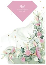 TopTimer Tanári zsebkönyv TOPTIMER Prof fóliázott papírborító A/5 heti 145x205 mm Romantik 2026-2027 27P100J-00E (27P100J-00E)