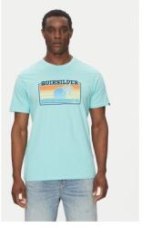 Quiksilver férfi póló, EQYZT08065-BGH0, pamut, S INTL, türkiz (2230083382344_S)
