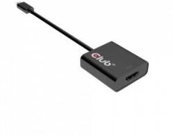Club 3D USB 3.1 Adapter Typ-C zu HDMI 2.0 UHD 4K 60Hz aktiv schwarz CAC-2504