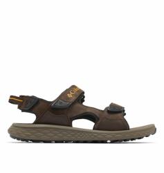 Columbia Columbia, Konos 3-Strap nyersbőr túraszandál, Agyagbarna, 7 (2121571-231-7)