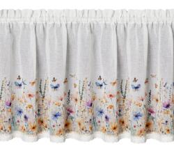 Eurofirany ROZALIE függöny 150 x 60 cm Eurofirany fehér szegély (468478)