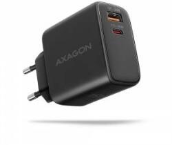 AXAGON ACU-PQ45 Network Battery Charger 2-Port QC3.0, 4.0/AFC/FCP/PPS/Apple + PD Type-C, 45W, Black