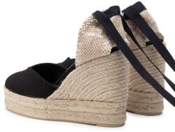 CASTANER női espadrillák, 20992100, textil, 40 EU, fekete (0000208361293_40)