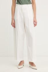 Weekend Max Mara pantaloni pentru femei, din bumbac cu elastan BELLICO PPY2-SPD00O_00X (2615131072600)