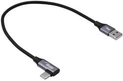 Akyga AK-USB-58 USB kábel USB 2.0 0, 3 M USB C USB A 60 W Fekete (AK-USB-58)