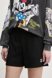 HUGO pantaloni scurți de trening pentru femei, din bumbac PPYA-SPD0UE_99X (50536943)