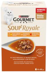 Gourmet Gold Kockák szószban 96x85g marhahússal, lazaccal és csirkével, pulykával és kacsával, csirkével és májjal, nedves macskaeledel