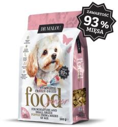 Dr. Malou Puppies Liofilizált kacsahús kecsketejjel és tojássárgájával 500g száraz táp kölyökkutyáknak