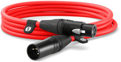 RØDE XLR3M-R audio kábel 3 M XLR Vörös (XLR3M-R)