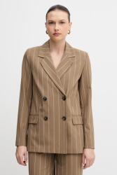 United Colors of Benetton sacou cu două rânduri de nasturi pentru femei, cu vâscoză PPY2-KZD06U_88X (26Q2DW03L)