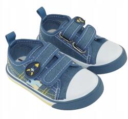 Badoxx Gyerek tornacipő iskolai tépőzáras tornacipő 1SP697LS r20 (1SP697LS NIEBIESKI JEANS)