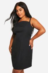 Boohoo IC11209 Boohoo Ruha Térdig Érő Vállpántokkal Plus Size (33) 7XL