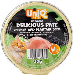  UNIQ PETS UNIQ PETS NEDVES MACSKATÁP ROYAL BEEF baromfihúsos pogácsa útifűmaghéjjal 30 g x 8 db