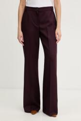 Max&Co Max&Co. pantaloni pentru femei, cu amestec de lână MCOESTROSO PPY2-SPD0RC_49X (2616131032200)